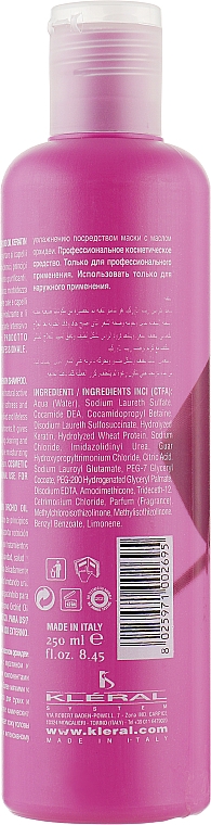 Шампунь для волос с маслом орхидеи - Kleral System Orchid Oil Shampoo  — фото N4