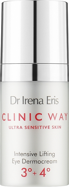 Крем для шкіри навколо очей «Пептидний ліфтинг» - Dr. Irena Eris Clinic Way 3°-4° anti-wrinkle skin care around the eyes — фото N1