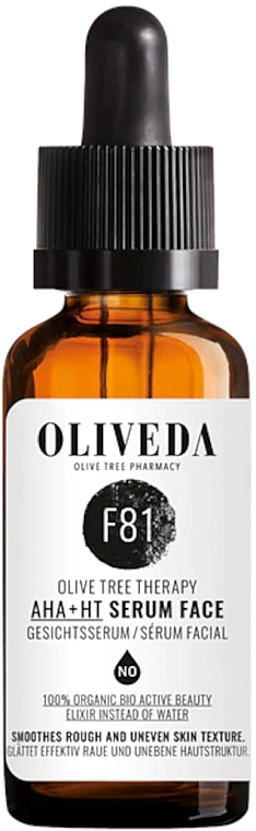 Сыворотка для лица - Oliveda F81 AHA+HT Serum Face — фото N1