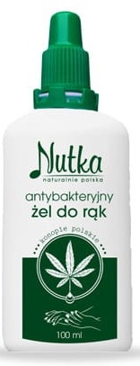 Антибактеріальний гель для рук "Конопля" - Nutka Antibacterial Hand Gel — фото N3