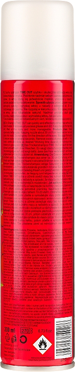 Сухой шампунь для волос - Time Out Dry Shampoo Cherry — фото N4