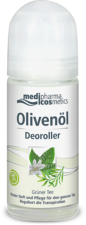 Дезодорант роликовый "Зеленый чай" - D'oliva Pharmatheiss (Olivenöl) Cosmetics