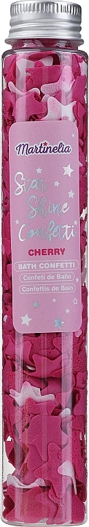 Соль для ванны "Конфетти" - Martinelia Starshine Bath Confetti Cherry — фото N1