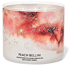 Парфумерія, косметика Ароматична свічка - Bath and Body Works Peach Bellini Candle