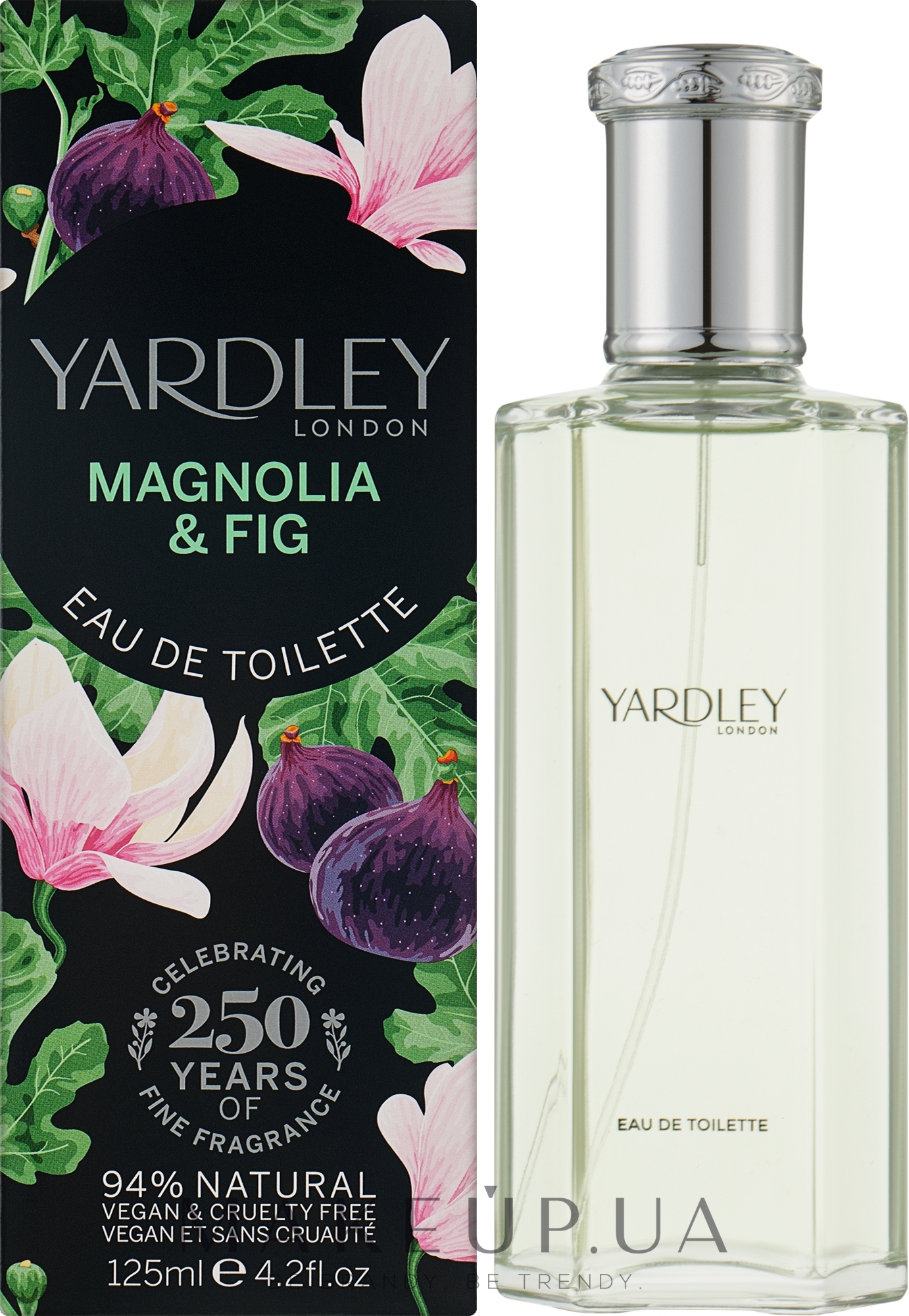 Yardley Magnolia & Fig - Туалетна вода — фото 125ml