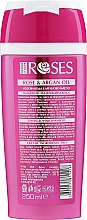 Шампунь для истощенных и сухих волос - Nature of Agiva Roses Rose & Argan Oil Damaged Hair Shampoo — фото N3