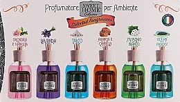 Духи, Парфюмерия, косметика Набор - Sweet Home Collection Home Fragrance Set (6 х diffuser/30ml)