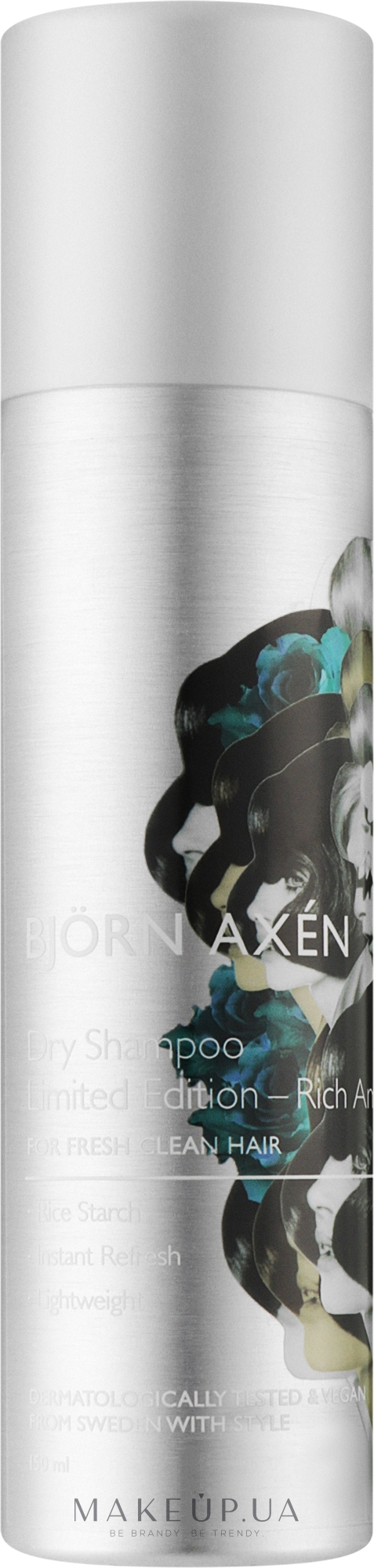 Сухой шампунь для волос - Bjorn Axen Dry Shampoo Rich Amber — фото 150ml