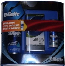 Духи, Парфюмерия, косметика Набор - Gillette Series (aftersh/gel/200ml + balmaftersh/100ml + deo/35ml)