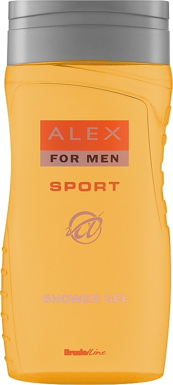 Гель для душа - Bradoline Alex Sport Orange Shower Gel — фото N1