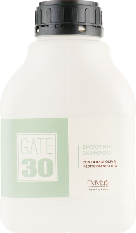 Вирівнювальний безсульфатний шампунь для волосся - Emmebi Italia Gate 30 Oliva Bio Smoothie Shampoo — фото N3