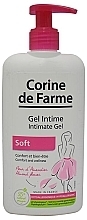 Ультрам'який гіпоалергенний гель для інтимної гігієни - Corine De Farme Soft Comfort And Wellness Intimate Gel — фото N1