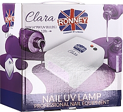 Духи, Парфюмерия, косметика Лампа для ногтей UV, розовая - Ronney Profesional Clara UV 36W (GY-UV-818) Lamp