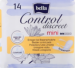 Духи, Парфюмерия, косметика Урологические прокладки для женщин, 14 шт. - Bella Control Discreet Mini Bladder Control Pads