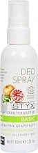 Дезодорант-спрей для тела с ароматом свежего грейпфрута - Styx Naturcosmetic Basic Deo Spray  — фото N1