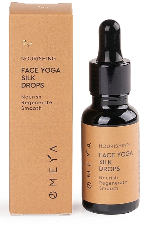 Краплі для обличчя - Omeya Face Yoga Silk Drops — фото N1
