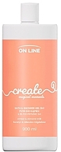 Гель і піна для ванни 2 в 1 "Create" - On Line Bath & Shower Gel — фото N1