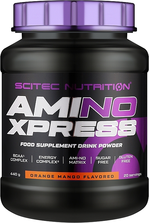 Аминокислоты - Scitec Nutrition Ami-No Xpress Orange-Mango — фото N1