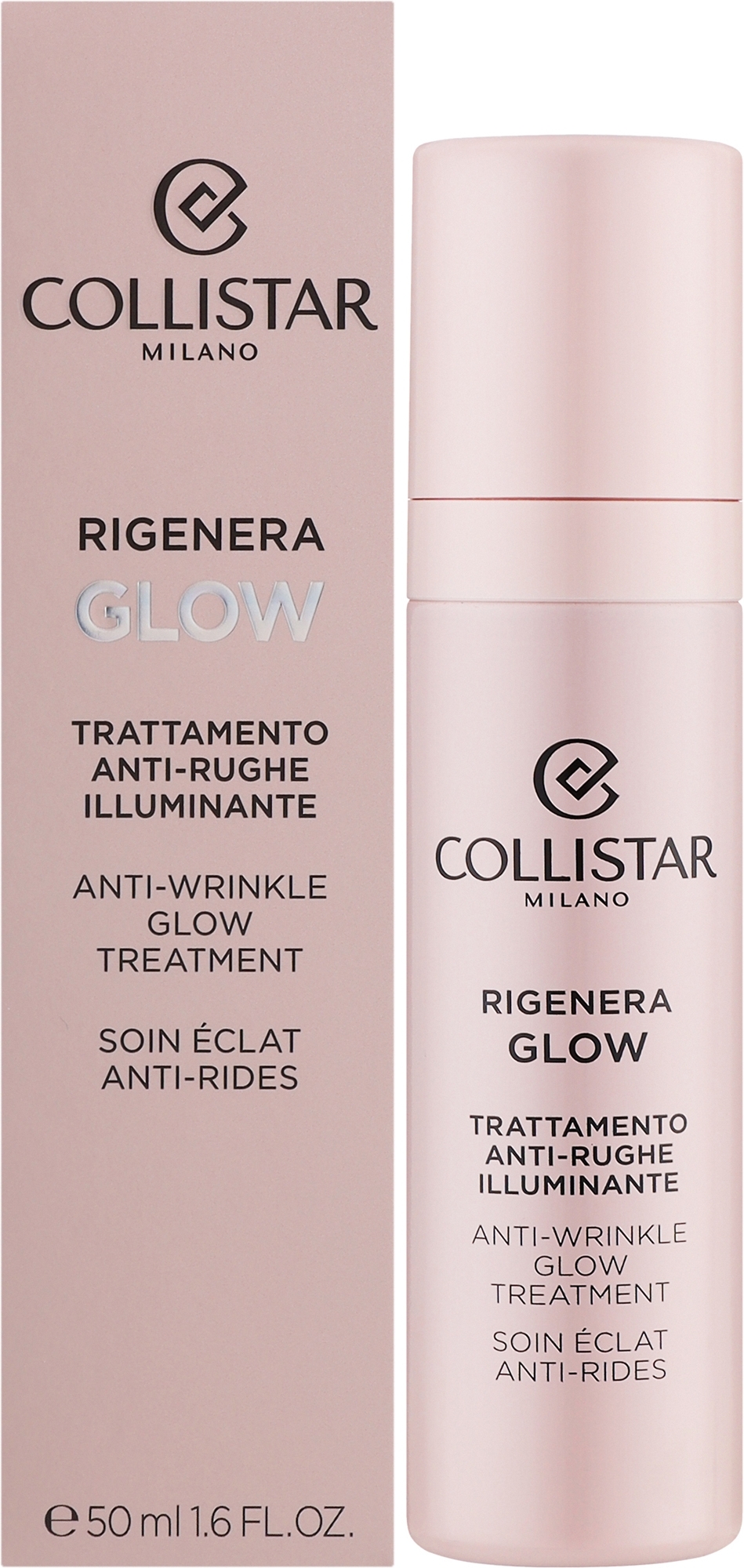 Флюид для лица - Collistar Rigenera Anti-Wrinkle Glow Treatment — фото 50ml