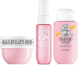 Набір - Sol de Janeiro Beija Flor Jet Set (b/ream/50ml + sh/gel/90ml + mist/30ml) — фото N3