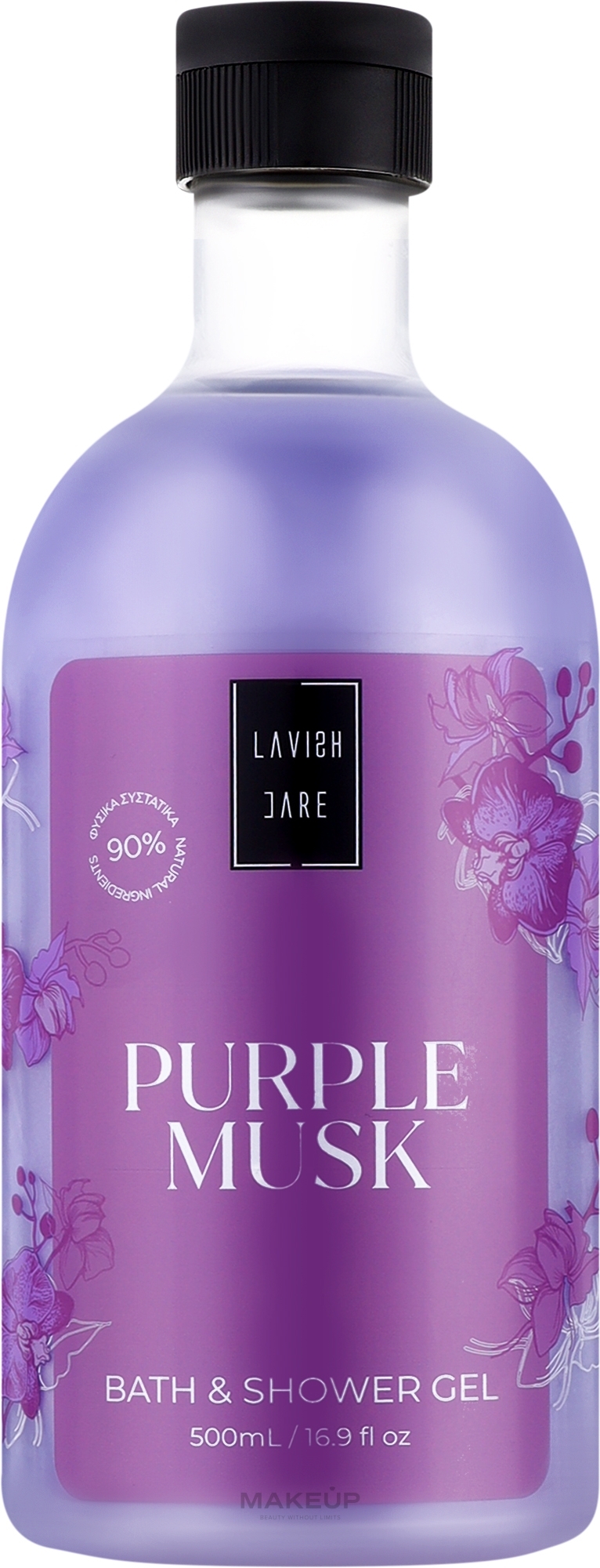 Гель для душу "Мускус" - Lavish Care Shower Gel Purple Musk — фото 500ml