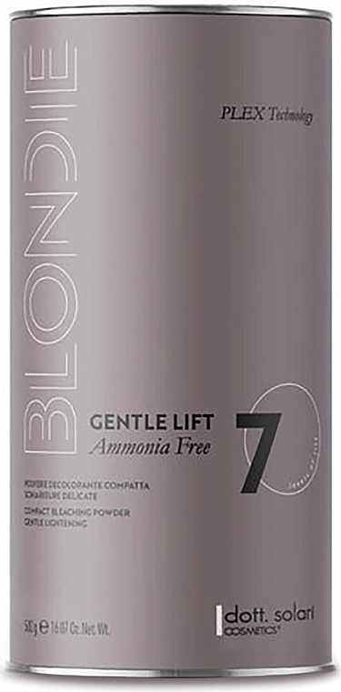 Знебарвлювальний порошок, до 7 рівня - Dott. Solari Blondie Gentle Lift 7 Ammonia Free — фото N1