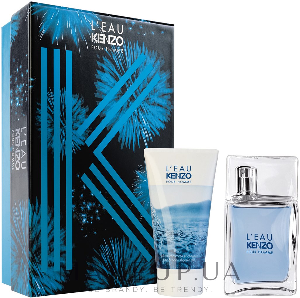 Кензо. Kenzo набор l'Eau Kenzo pour homme. L Eau Kenzo Gel. L`Eau Kenzo pour homme EDT (50 мл). L'Eau par Kenzo pour homme 30 мл.