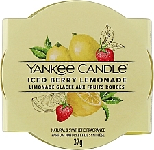 Ароматическая свеча в стакане "Ледяной ягодный лимонад" - Yankee Candle Iced Berry Lemonade (мини) — фото N2