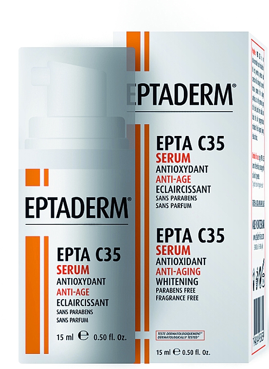 Сироватка для обличчя - Eptaderm Epta C35 Serum — фото N1