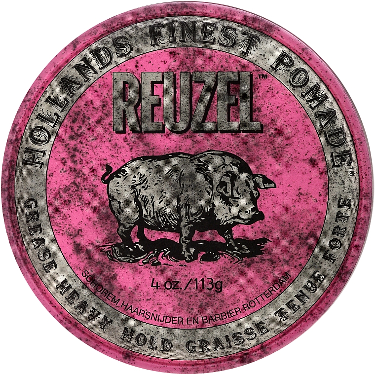 Помада для укладки волос - Reuzel Pink Grease Heavy Hold — фото N3