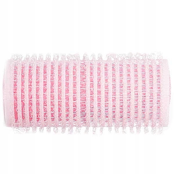Бигуди-липучки с пенной основой, d24 мм, розовые, 12 шт - Xhair — фото N1