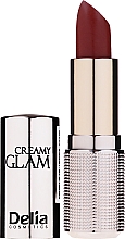 Духи, Парфюмерия, косметика Помада для губ - Delia Creamy Glam