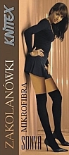 Парфумерія, косметика Гольфи для жінок з мікрофібри "Sonya", 40 den, nero - Knittex