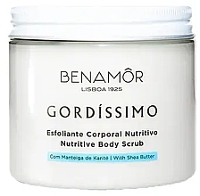 Відлущувальний скраб для тіла - Benamor Gordissimo Body Scrub — фото N1