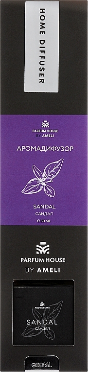 Аромадиффузор "Сандал" - Parfum House by Ameli Homme Diffuser Sandal — фото N1