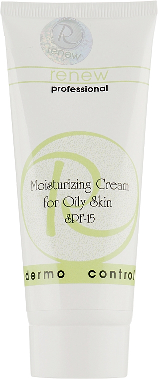 Зволожувальний крем для жирної шкіри обличчя - Renew Dermo Control Moisturizing Cream For Oily Skin Spf-15 — фото N1