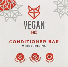 Кондиціонер твердий для усіх типів волосся - Vegan Fox Conditioner Bar For All Hair Types — фото N2