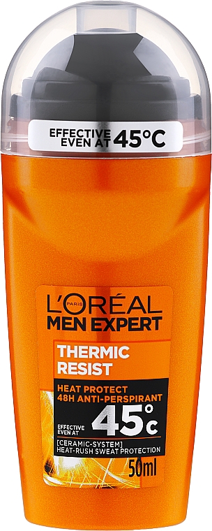 Дезодорант шариковый - L'Oreal Paris Men Expert Thermic Resist Clean Cool Deo Roll-On
