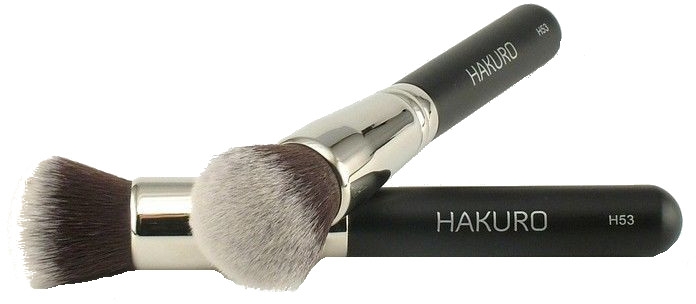 Кисть для основы, бронзера, румян, H53 - Hakuro Professional — фото N1