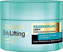 Парфумерія, косметика Ліфтинг-регенерувальний крем проти зморщок 60+ - Soraya Zloty Lifting