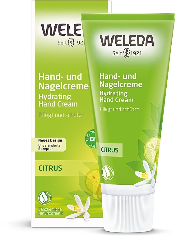 Цитрусовий крем для рук та нігтів - Weleda Citrus Hand - und Nagelcreme — фото N2