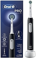 Парфумерія, косметика Електрична зубна щітка, чорна - Oral-B Pro 1 3D Cleaning Black