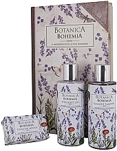 Парфумерія, косметика Набір "Лаванда" - Bohemia Gifts Botanica Lavender Book Set (sh/gel/200ml + shmp/200ml + soap/100g)