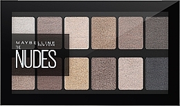 УЦІНКА Палетка тіней для повік - Maybelline New York The Nudes Palette * — фото N1