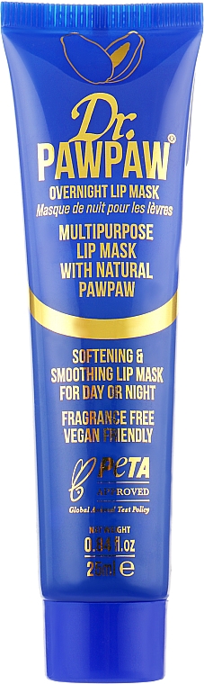 Маска для губ - Dr. PawPaw Overnight Lip Mask — фото N1