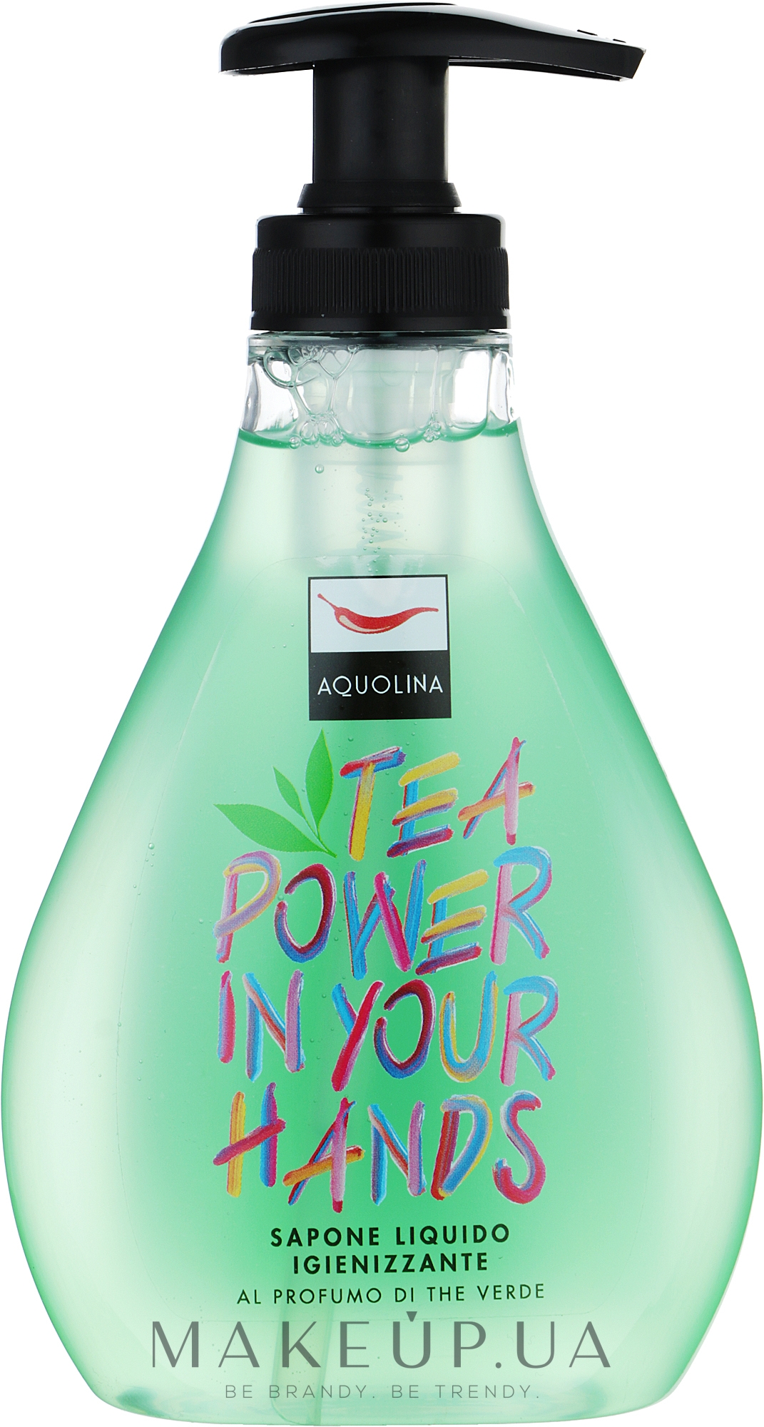Жидкое мыло для рук - Aquolina Tea Power In Your Hands Sapone Liquido Igienizzante — фото 250ml