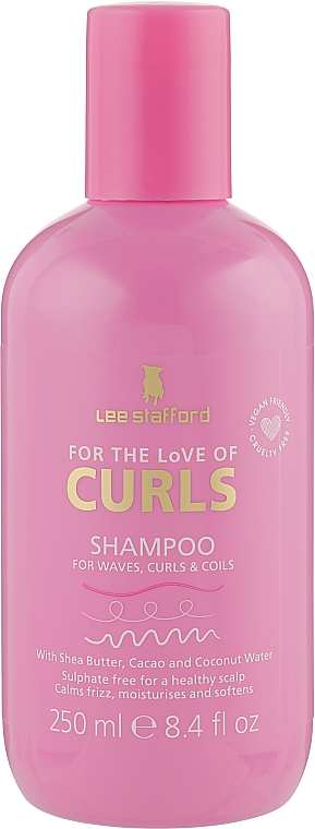 Шампунь для хвилястого й кучерявого волосся - Lee Stafford For The Love Of Curls Shampoo — фото N3