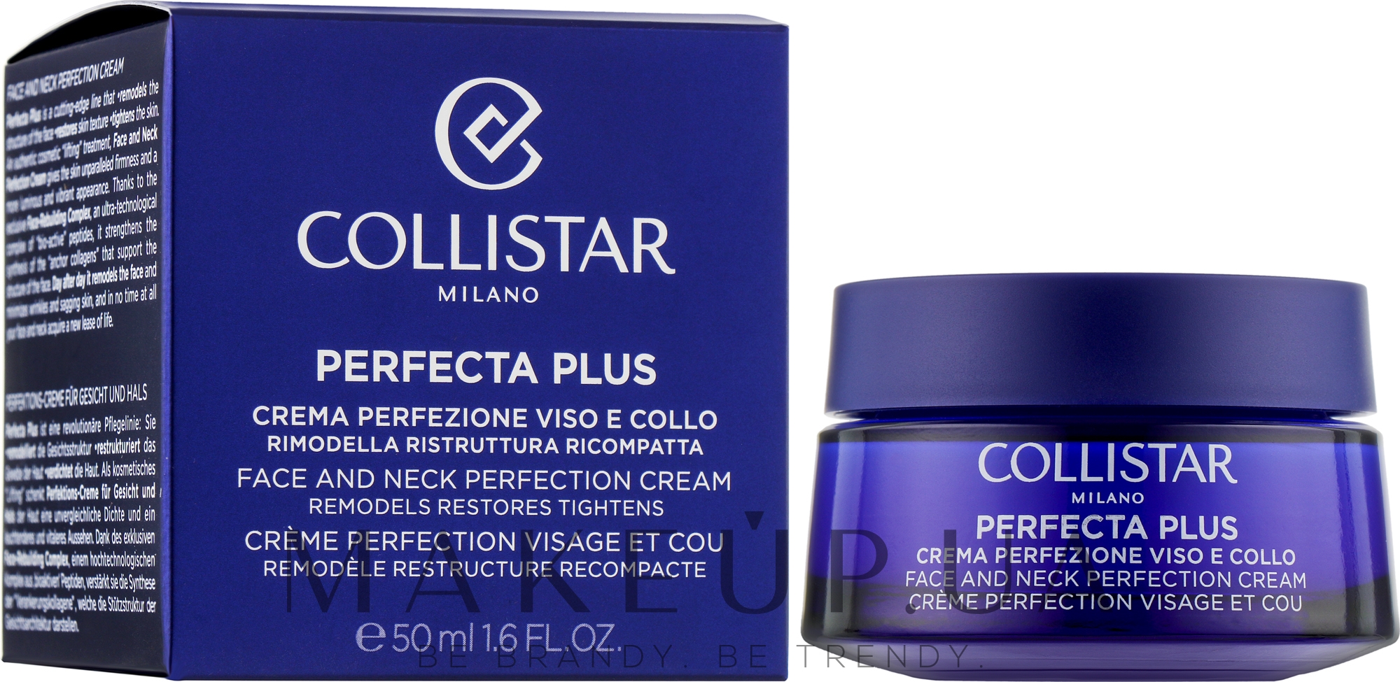 Інтенсивний крем для обличчя та шиї - Collistar Perfecta Plus Face and Neck Cream Perfection — фото 50ml