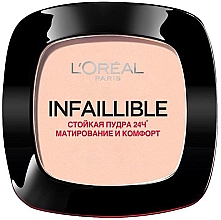 Духи, Парфюмерия, косметика УЦЕНКА Стойкая матирующая пудра - L'Oreal Paris Infaillible *