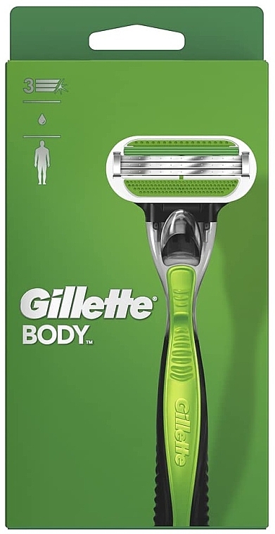 Станок для гоління тіла, 1 шт. - Gillette Body Razor — фото N1